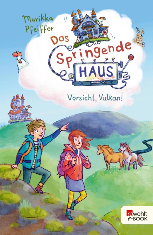 Cover-Bild Das Springende Haus. Vorsicht, Vulkan!