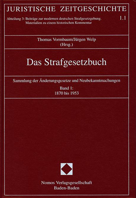 Cover-Bild Das Strafgesetzbuch