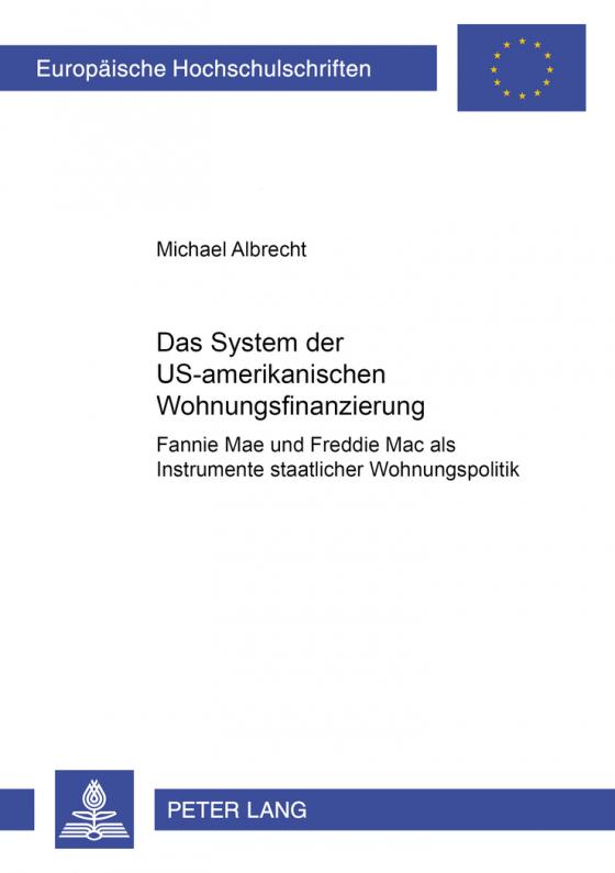 Cover-Bild Das System der US-amerikanischen Wohnungsfinanzierung