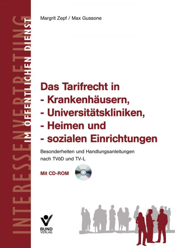 Cover-Bild Das Tarifrecht in Krankenhäusern, Universitätskliniken, Heimen und sozialen Einrichtungen