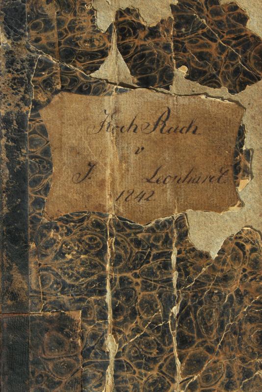 Cover-Bild Das Thüringer Koch- und Backbuch der Johanne Leonhard. Arnstadt 1842