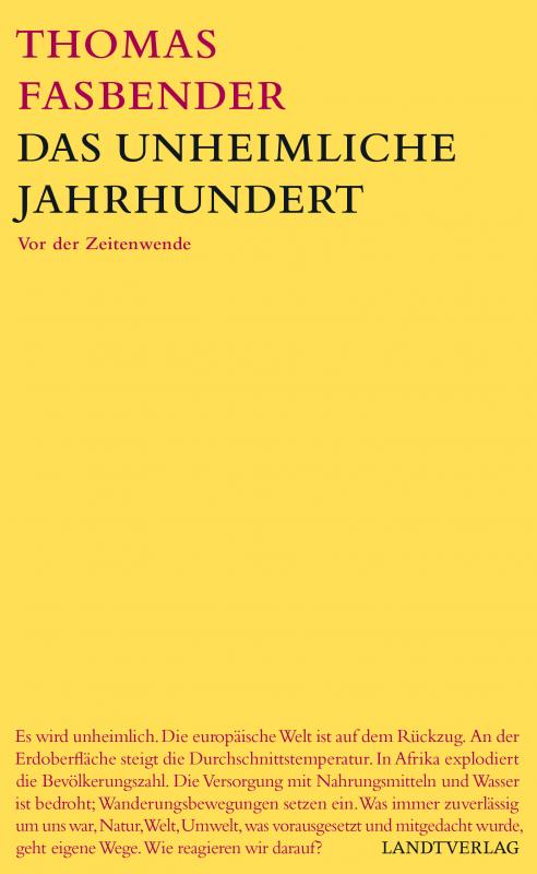 Cover-Bild Das unheimliche Jahrhundert