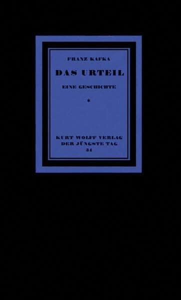Cover-Bild Das Urteil. Eine Geschichte