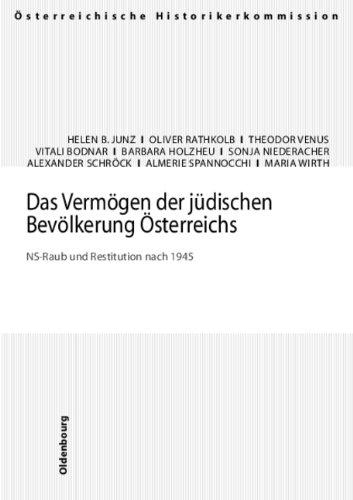 Cover-Bild Das Vermögen der jüdischen Bevölkerung Österreichs