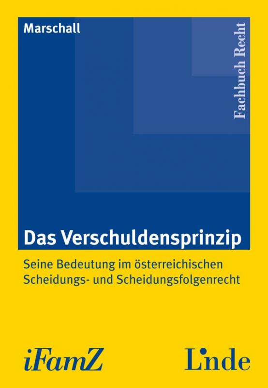 Cover-Bild Das Verschuldensprinzip