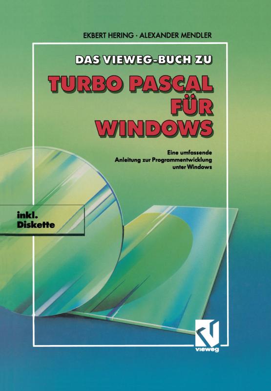 Cover-Bild Das Vieweg Buch zu Turbo Pascal für Windows