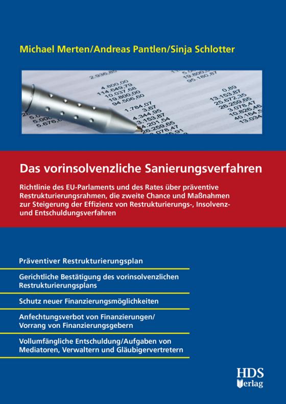 Cover-Bild Das vorinsolvenzliche Sanierungsverfahren