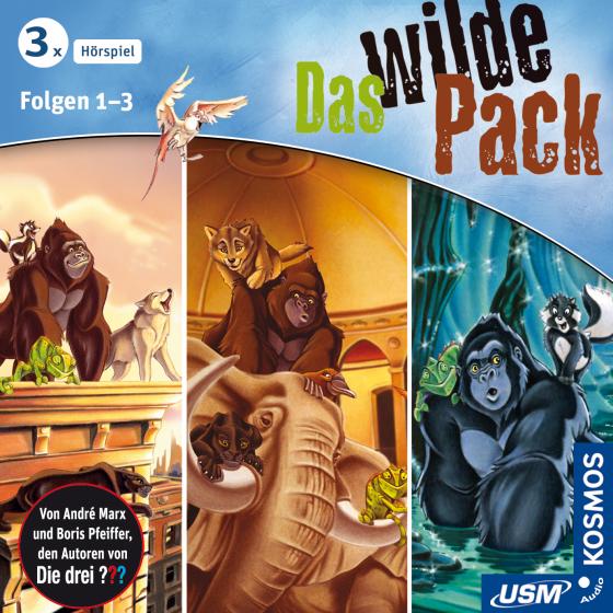 Cover-Bild Das wilde Pack Hörbox Folgen 1-3