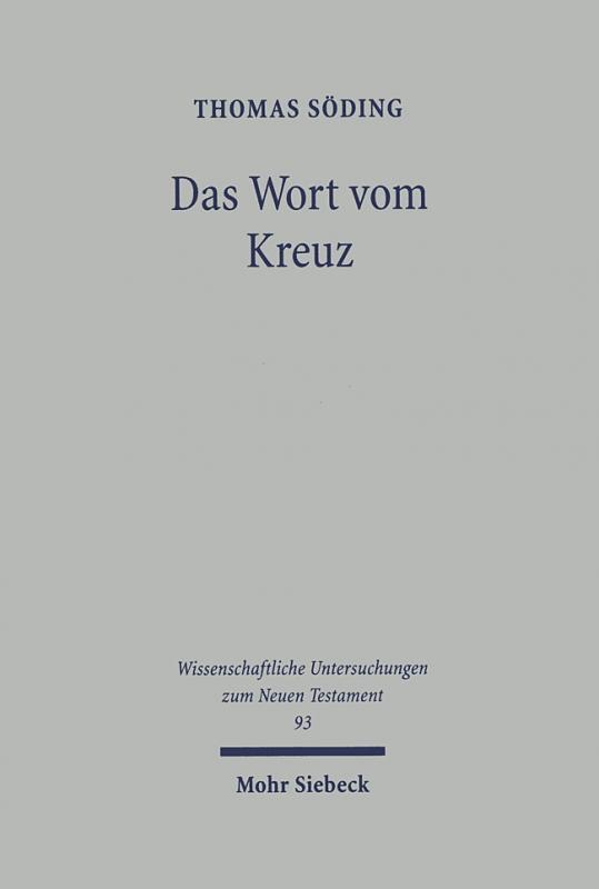 Cover-Bild Das Wort vom Kreuz