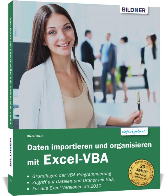 Cover-Bild Daten importieren und organisieren mit Excel-VBA