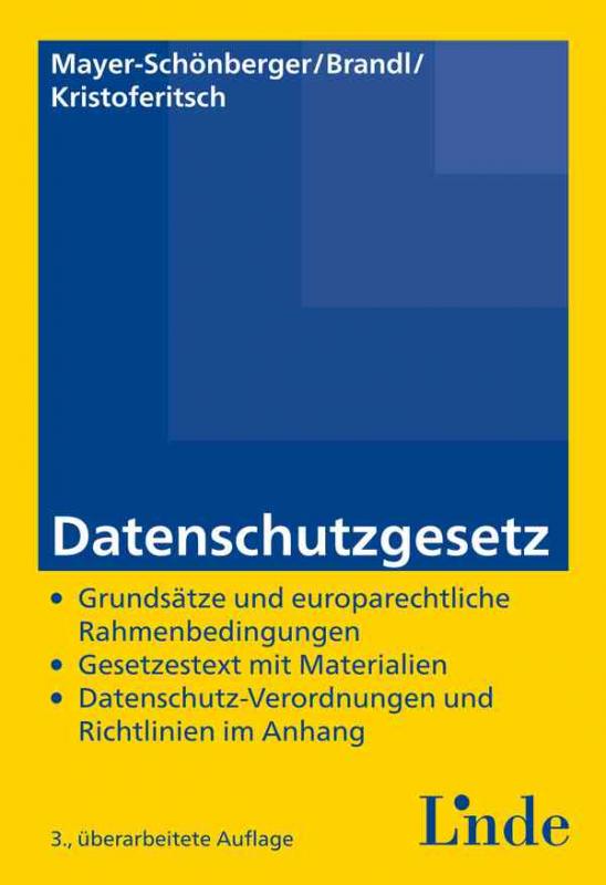 Cover-Bild Datenschutzgesetz