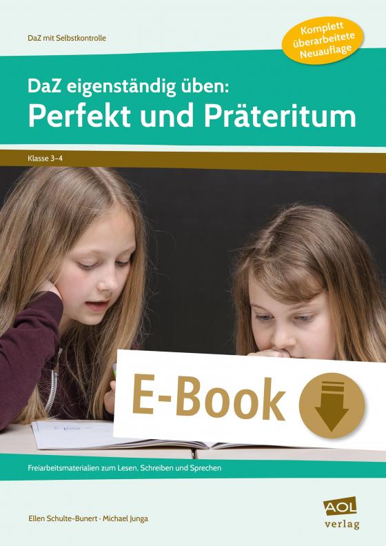 Cover-Bild DaZ eigenständig üben: Perfekt & Präteritum - GS