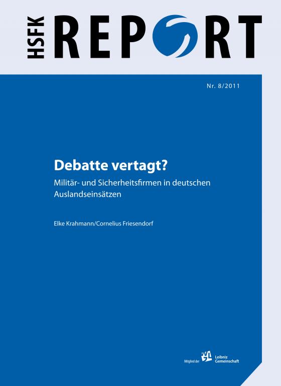 Cover-Bild Debatte vertagt?