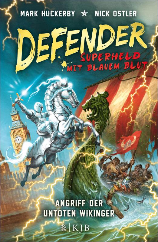 Cover-Bild Defender - Superheld mit blauem Blut. Angriff der untoten Wikinger