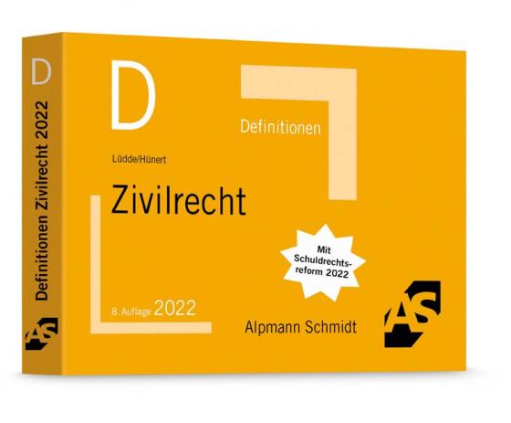 Cover-Bild Definitionen Zivilrecht