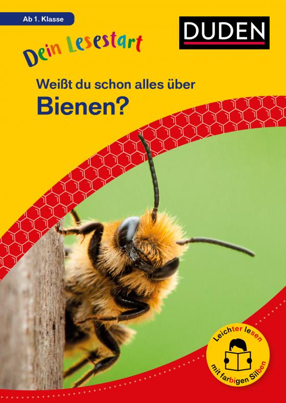 Cover-Bild Dein Lesestart: Weißt du schon alles über Bienen? Ab 1. Klasse