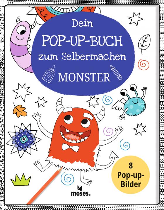 Cover-Bild Dein Pop-Up-Buch zum Selbermachen - Monster