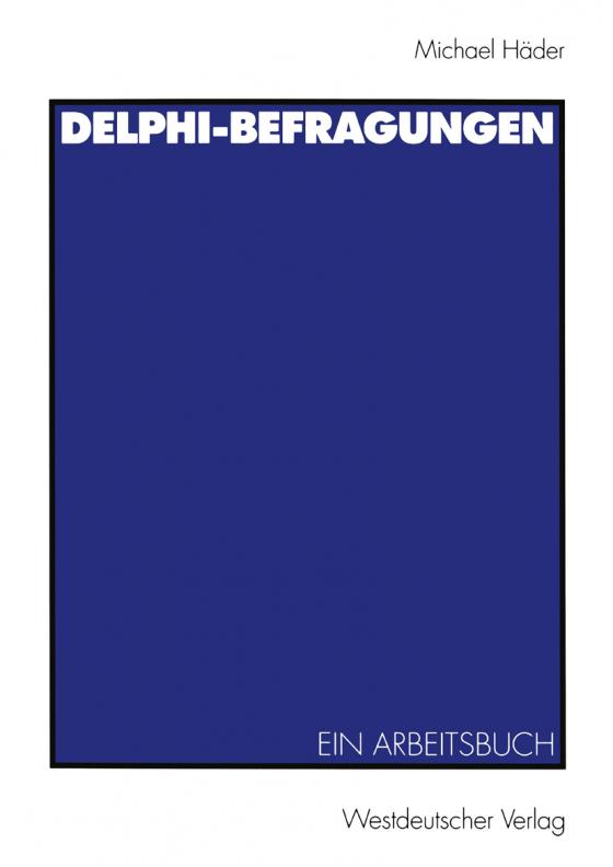 Cover-Bild Delphi-Befragungen