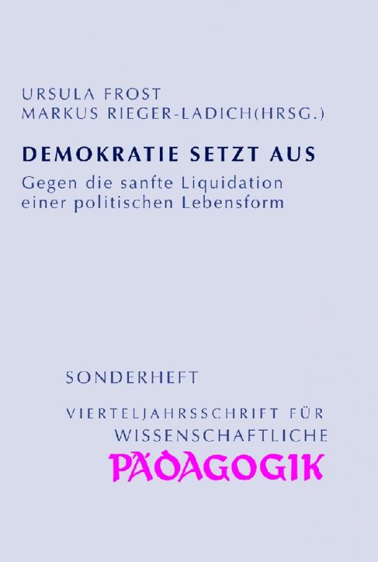 Cover-Bild Demokratie setzt aus