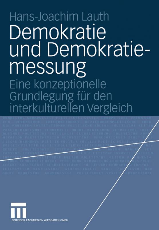 Cover-Bild Demokratie und Demokratiemessung