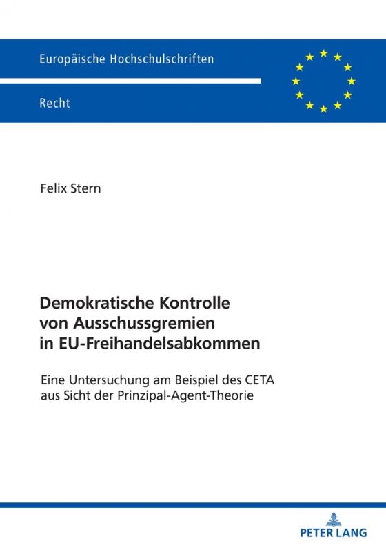 Cover-Bild Demokratische Kontrolle von Ausschussgremien in EU-Freihandelsabkommen