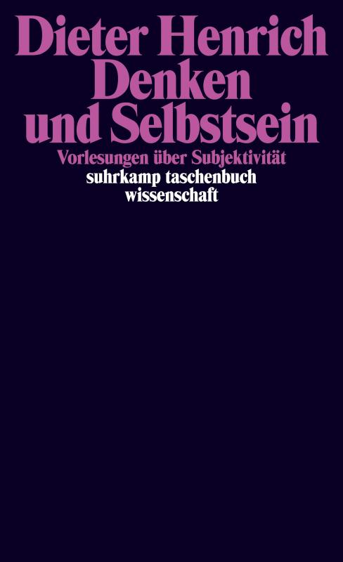 Cover-Bild Denken und Selbstsein