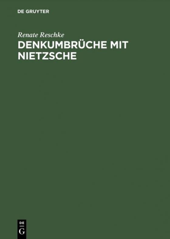 Cover-Bild Denkumbrüche mit Nietzsche