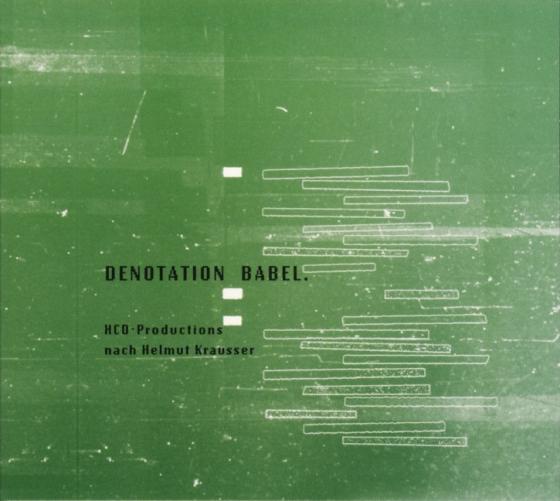 Cover-Bild Denotation Babel
