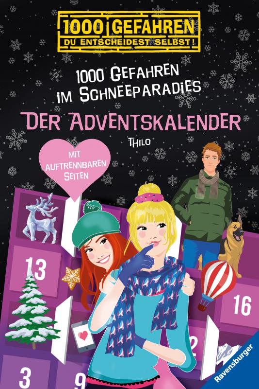 Cover-Bild Der Adventskalender - 1000 Gefahren im Schneeparadies