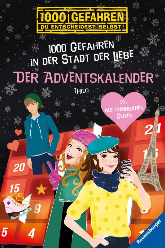 Cover-Bild Der Adventskalender - 1000 Gefahren in der Stadt der Liebe