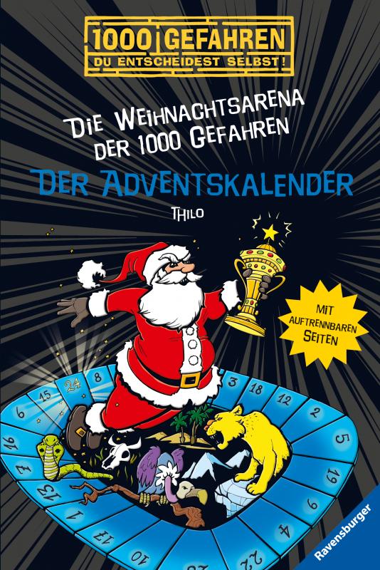 Cover-Bild Der Adventskalender - Die Weihnachtsarena der 1000 Gefahren