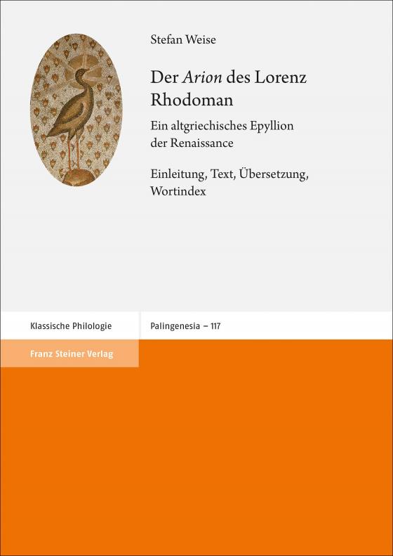 Cover-Bild Der „Arion“ des Lorenz Rhodoman