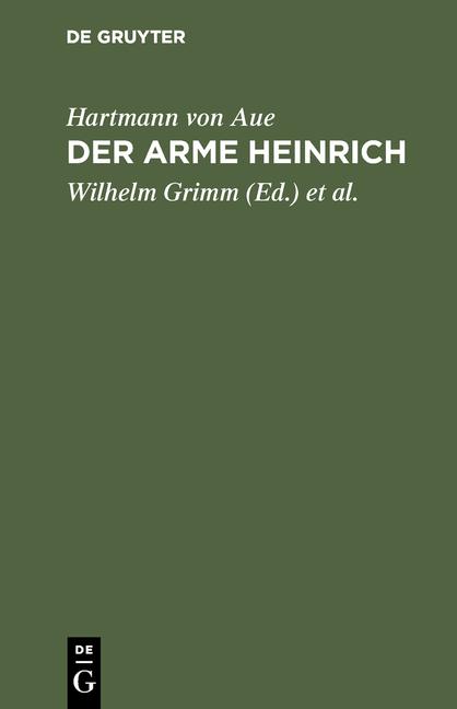 Cover-Bild Der arme Heinrich