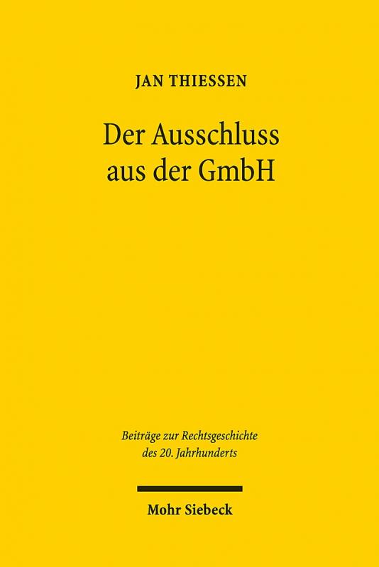 Cover-Bild Der Ausschluss aus der GmbH