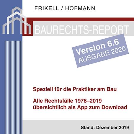 Cover-Bild Der Baurechts-Report 1978-2019 - Version 6.6 -