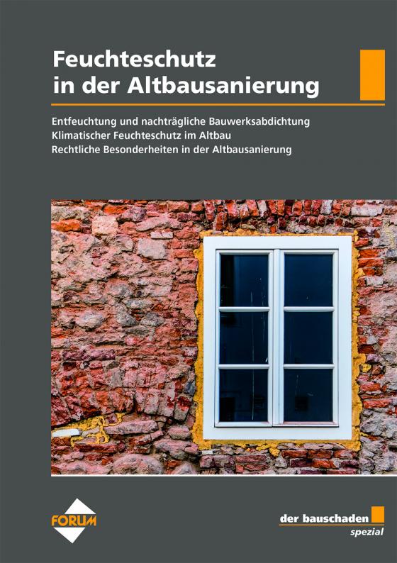 Cover-Bild der bauschaden Spezial Feuchteschutz in der Altbausanierung