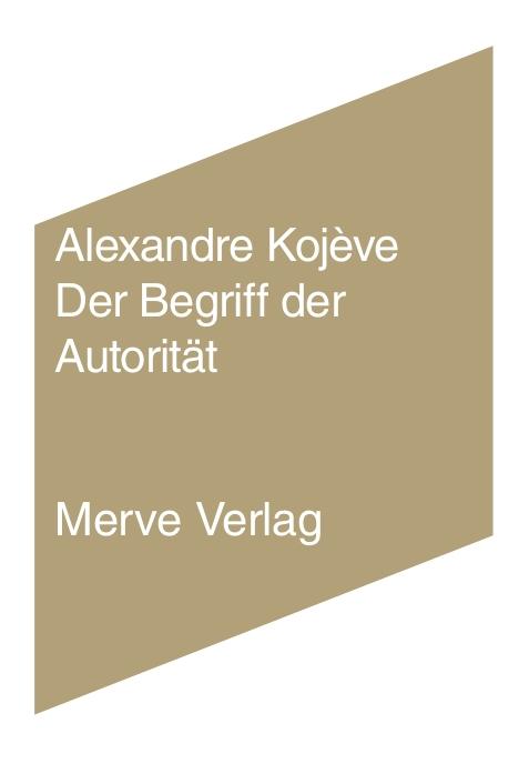 Cover-Bild Der Begriff der Autorität