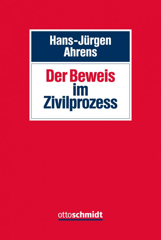 Cover-Bild Der Beweis im Zivilprozess