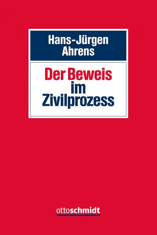 Cover-Bild Der Beweis im Zivilprozess