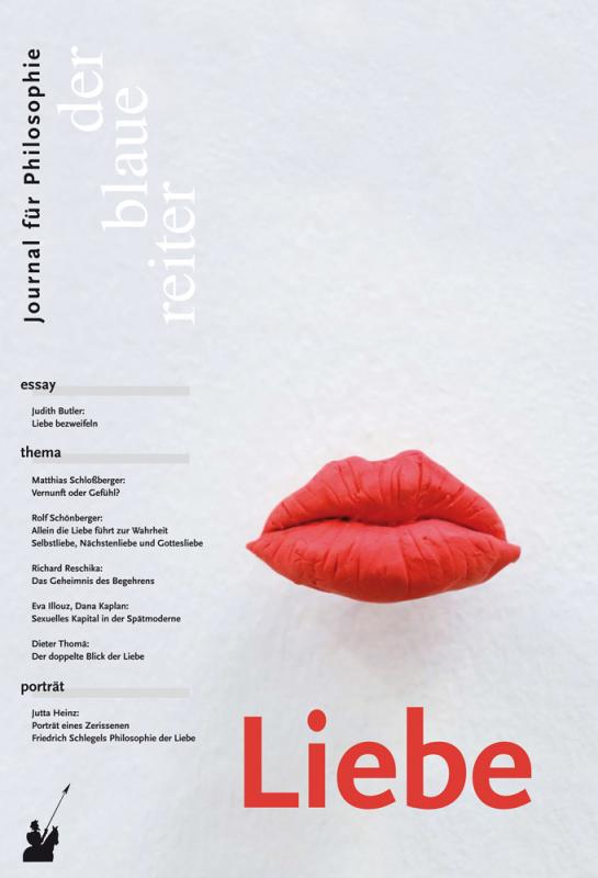Cover-Bild Der Blaue Reiter. Journal für Philosophie / Liebe