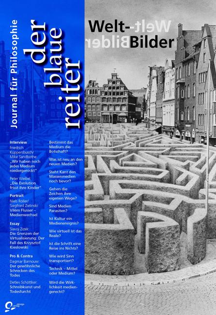 Cover-Bild Der Blaue Reiter. Journal für Philosophie / Welt-Bilder