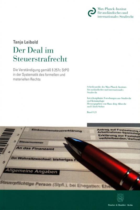 Cover-Bild Der Deal im Steuerstrafrecht.