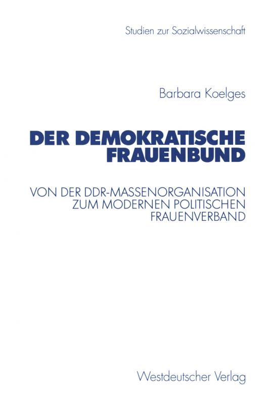 Cover-Bild Der Demokratische Frauenbund