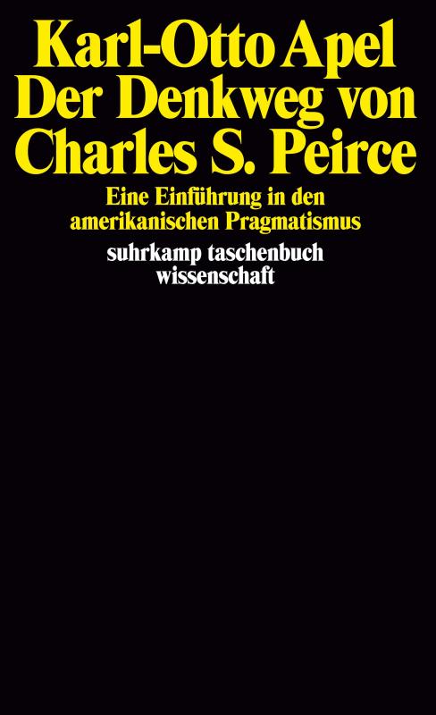 Cover-Bild Der Denkweg von Charles Sanders Peirce