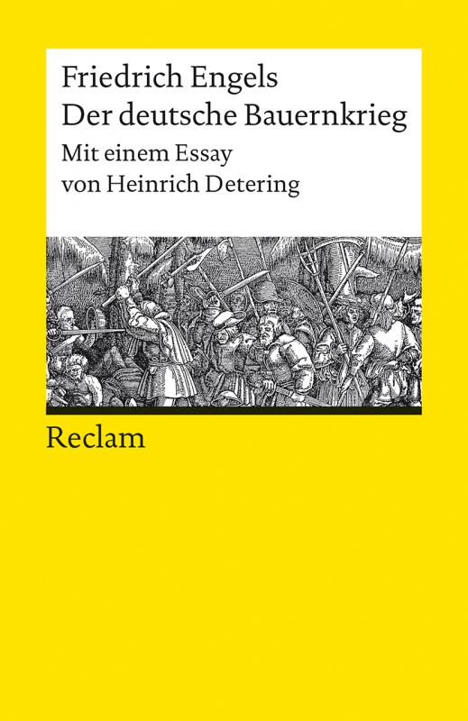 Cover-Bild Der deutsche Bauernkrieg. Mit einem Essay von Heinrich Detering