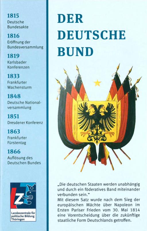 Cover-Bild Der Deutsche Bund 1815 – 1866