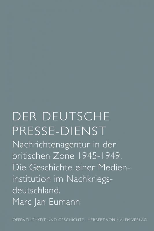 Cover-Bild Der Deutsche Presse-Dienst