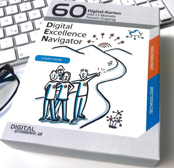 Cover-Bild Der DIGITAL EXCELLENCE NAVIGATOR - 60 Karten zur Entwicklung von Digitalisierungsinitiativen