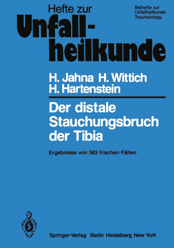 Cover-Bild Der distale Stauchungsbruch der Tibia