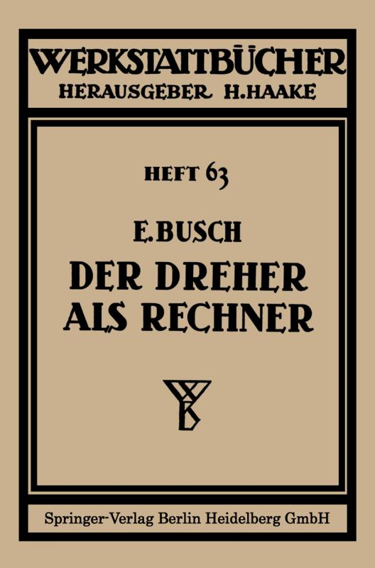 Cover-Bild Der Dreher als Rechner